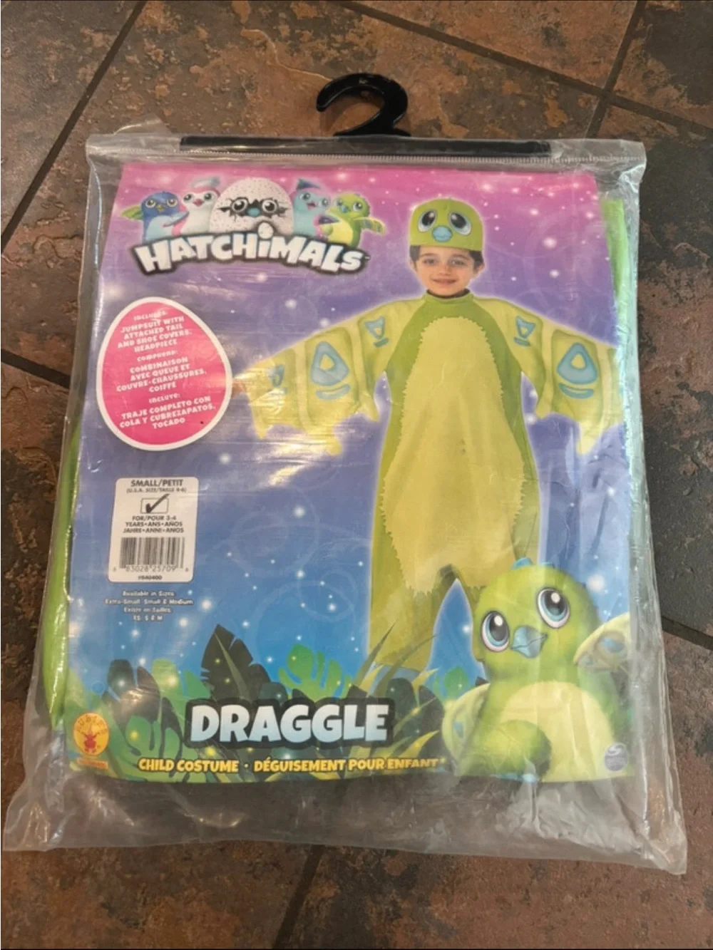 Kids' Green Draggle Halloween costume